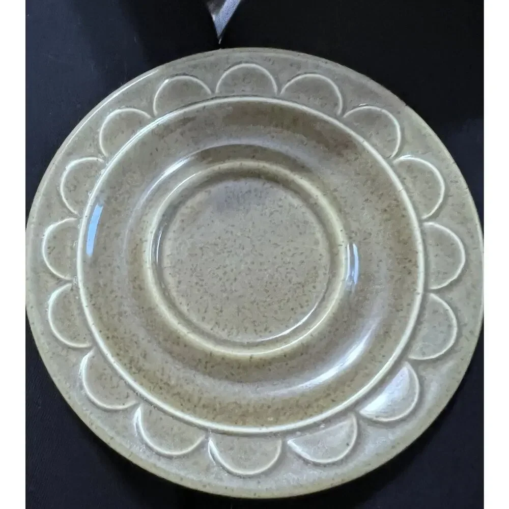 MCM‎ 70s Homer Laughlin Sheffield Granada Tray & Tea Cup Set Groovy Party Decor